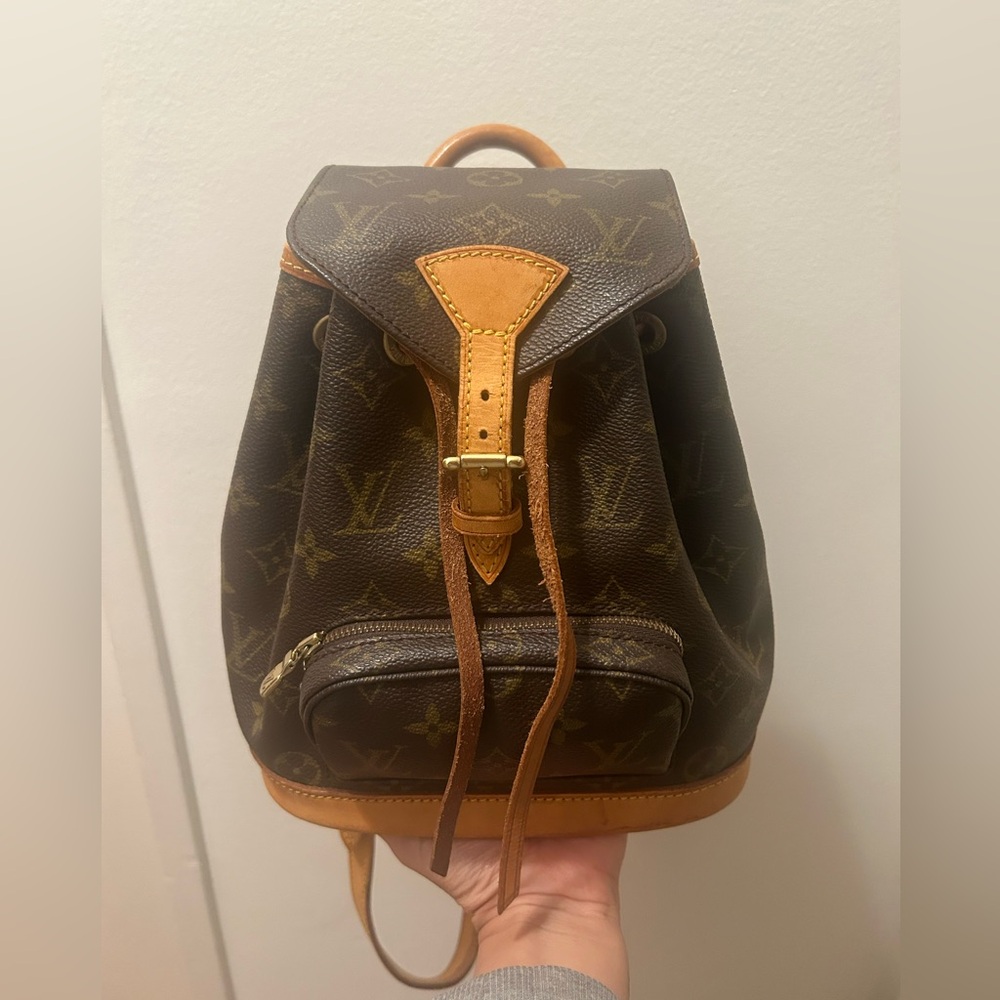 Authentic Louis Vuitton Mini Montsouris backpack (90)s